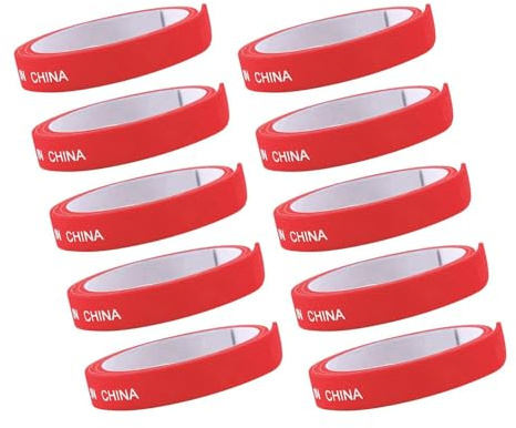 Banda De Tenis De Mesa - Banda De Borde De Pádela, Bane Lateral De Raqueta, 10X Bndes De Protección De Los Bordes De Raqueta De Tenis De Mesa, Protección Del Equipo | Accesorio Deportivo Adherido