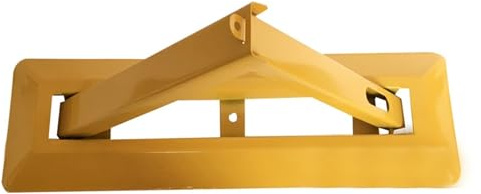 60 cm Parkplatzsperre klappbar | Parkplatzblockierer mit 2 Schlüssel | Parkplatzbügel umlegbar | Sperrbügel | Parkbügel aus Stahl | Parkfläche Sperrung | Parkplatzschranke Abschließbar