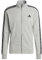 adidas Herren Basic 3-Stripes French Terry Track Suit, Medium Grey Heather/Black, XXL