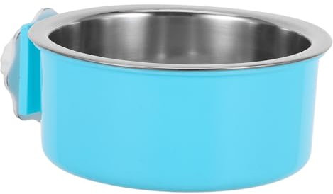 BESPORTBLE Futternapf Für Papageien Vogelfutterbehälter Vogelkäfignäpfe Vogelfutternapf Wasserspender Für Haustierkäfige Vogelnäpfe Für Käfige Igelnapf Vogelwassernapf Edelstahl