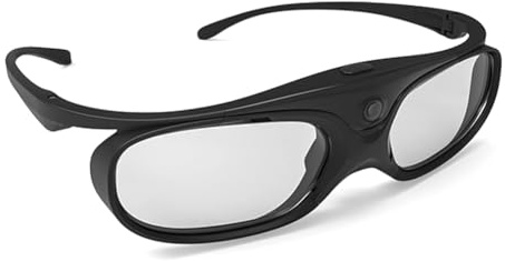 dissot 3D-glasögon för DLP-länkprojektorer, slutare 3D-glasögon, DLP 3D TV-glasögon