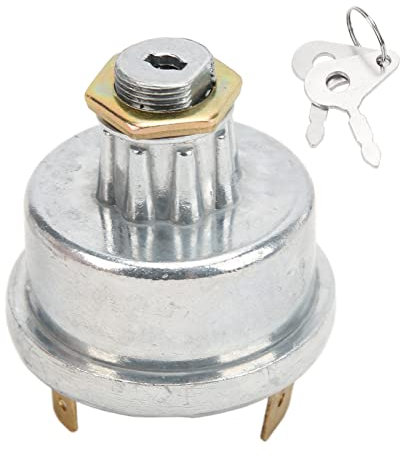 Zohisin Interruttore di accensione del trattore con due pulsanti universale per macchine agricole liscia multi velocità design facile installazione