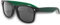 Jägermeister Sonnenbrille mit grünen Bügeln, Filterkategorie: 3 , Modern