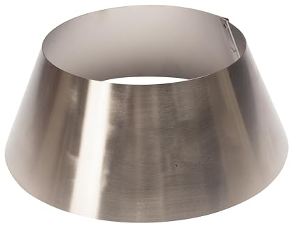 BBQNovation Edelstahl Vulkan 30 CM für Kamado- und Kugelgrills zum direkten und indirekten Grillen - Alternative zum Vortex