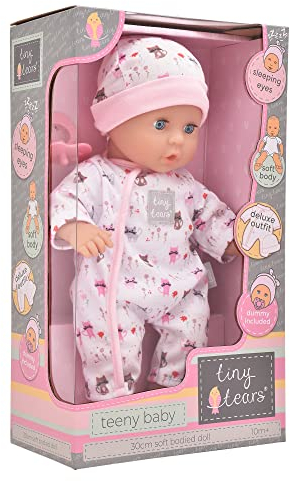 John Adams Teeny Baby Tiny Tears Puppe, 30,5 cm
