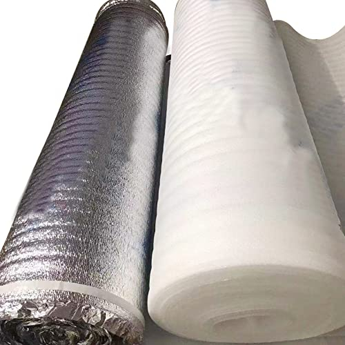 HARICSET Isolamento Anticalpestio Sottopavimento per Laminato Spessore 2 mm di Isolamento Acustico da Calpestio Isolamento del Pavimento per Parquet Laminato(Size:1 * 40m)