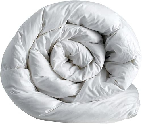 Corredocasa - Piumino Invernale Anallergico 300 Grammi, Interno Sacco Bianco Soffice e Morbido Made in Italy, Piumone Trapunta in Microfibra (Una Piazza e Mezza 200X200)