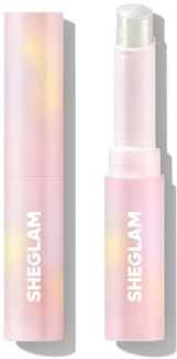 SHEGLAM Crystal Jelly Glaze Eye Shadow Stick Eyeliner Brightener Pencil with Brush Easy to Blend Long Lasting Shimmer-Rosy Gem