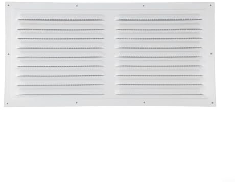 Rejilla de ventilación cuadrada de metal con malla de nailon para conductos de techo de pared 100 x 100 mm, 165 x 165 mm, 400 x 400 mm, 200 x 300 mm, 200 x 400 mm