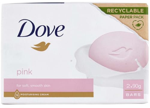 Dove Sapone Solido Rosa 2x90gr, 180g