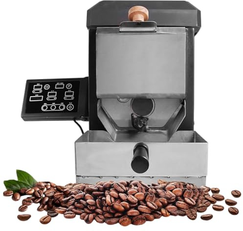 XEEAOFE Tostacaffè Elettrico, Tostatore di caffè con Cestelli a Setaccio, Macchina per Tostare per Casa/caffè/Ristoranti 220V