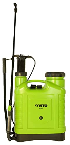 VITO - Pulvérisateur à main 16L Spray et Jet Végetaux accessoires 3 buses Jardin, Potager, Toiture