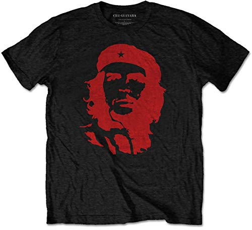 T-Shirt # L Unisex Black # Red on Black