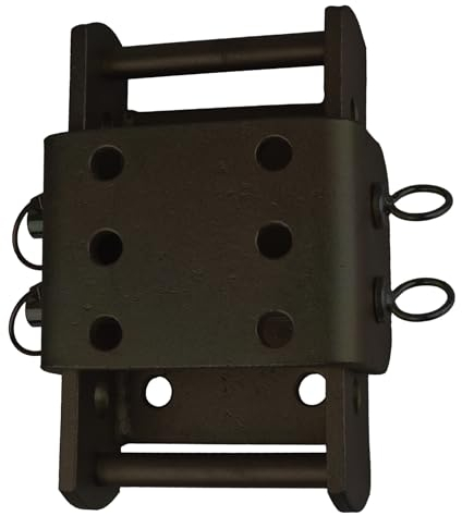 Ajusteur de Hauteur d'Attelage - Adaptateur de Remorquage pour Jeeps, Camions, 4x4 - Capacité Max 3500 kg - 270 mm - Noir