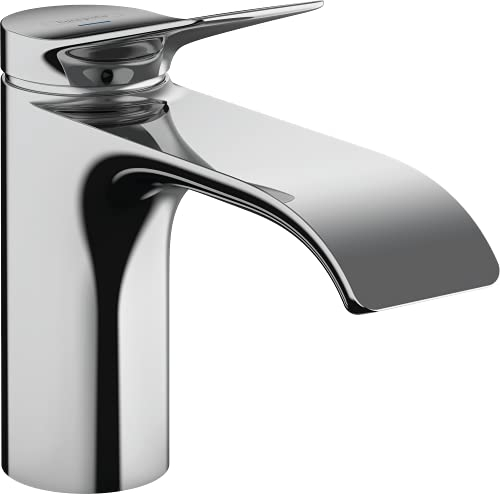 hansgrohe Standventil Vivenis, Wasserhahn für Kaltwasser mit Auslauf Höhe 80 mm, Armatur wassersparend, Chrom