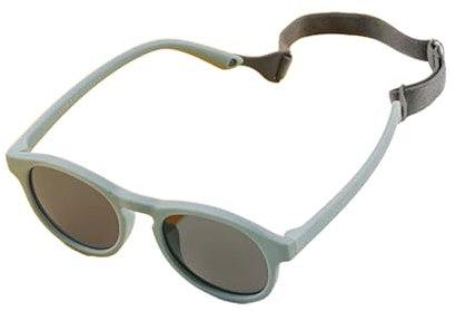 Sonnenbrille Baby,Sonnenbrille Kinder 6 Monate-3 Jahre Kindersonnenbrille Kleinkind,für Mädchen Jungen Sonnenbrillen Polarisierte Babysonnenbrillen mit Abnehmbarem Brillenband,Sommer Strand Sunglasses