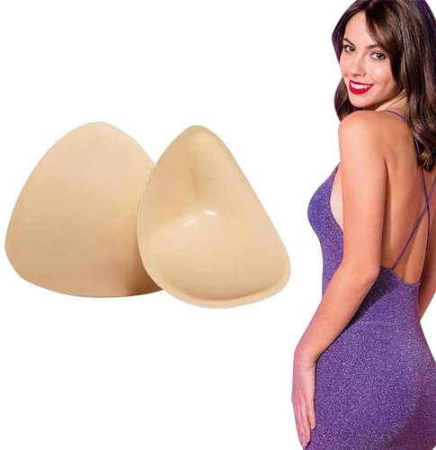 Coussinets Amovibles Les Seins, Coussinets de Soutien-Gorge à Inserts Push Up, Inserts de Soutien-Gorge Adhésifs pour Soutien-Gorge,Auto-Adhésif Coussinets Amovibles pour Soutien-Gorge Maillots