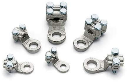 Cembre 2157 CAPOCORDA 35 MM² Aletta di Fissaggio Meccanico A 2 BULLONI con Perno M12