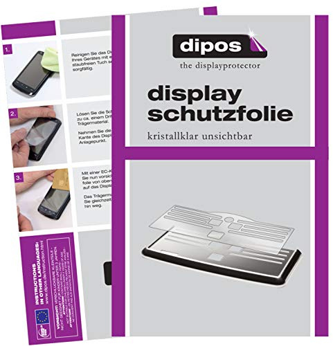 dipos 2X klare Schutzfolie kompatibel mit Philips EP5345/10 Kaffeevollautomaten – Perfekte Passform für Abtropfblech und Abtropfgitter Kaffeemaschine