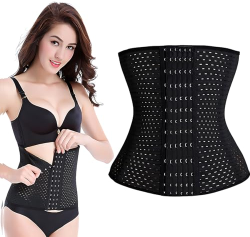 LuLiyLdJ Korsett Damen Bauchweg, Korsett Damen | Corsage Damen/Waist Trainer Damen | Das Corset optimiert den Bereich um Taille, Hüfte und Bauch sichtbar, 1 Stück