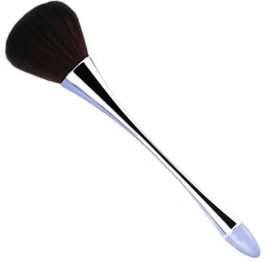 Zuasdvnk Cepillo de rubor para colorete, cepillo de rubor en polvo, cepillo de maquillaje de polvo fino portátil, cepillo de uñas y cosméticos, herramienta de maquillaje facial para un