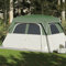 Tino Tech Familienzelt für 6 Personen Outdoor Tent Gruppenzelt Winddicht Campingzelt Große Wurfzelt Festivalzelt Wurfzelte für Familie Gartenzelte im Freien 310x275x200 cm Polyester Grün