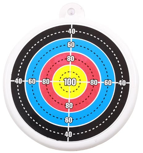 SWEETBIUTI Objetivo de Tiro con Arco para niños para Flecha de succión, Arco de Tiro con de con de 9 Pulgadas de 9 Pulgadas con Copa de succión para la instalación de la Proa del hogar.