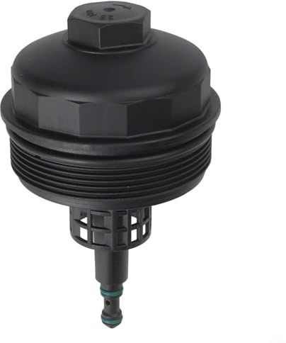 Couvercle de filtre à huile de rechange 11421744000 compatible avec BMW Série 3 E36 E46 Série 5 E39 E60 Série 7 E38 E65 X3 E83 X5