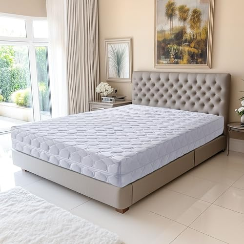 King of Dreams Latex 80x190 Matelas - DEHOUSSABLE - Hauteur 20 cm - Soutien Ferme - Compatible literies électriques (80_x_190_cm)