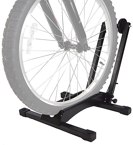 Lumintrail Bike Floor Foldable Storage Stand for Mountain and Road Bicycle Indoor Outdoor Garage Storage