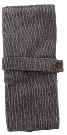 Holibanna Rotolo Orologi in Grigia Custodia Accessori Per Orologi Organizer Per Cinturini Lavabile e Resistente Per Viaggi e Vacanze