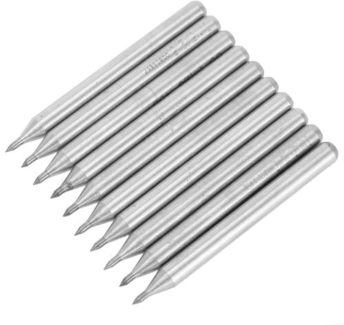 LifenaviStore Stylo à tracer avec corps en aluminium et aimant, comprend 10 pointes de rechange en tungstène (10 pointes en carbure)