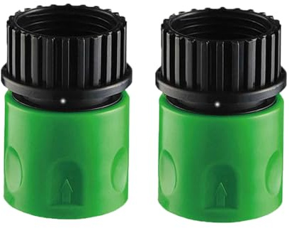 Tubo 'Acqua Quick Connect – Connettore Femmina per Tubo da Giardino, rapidi | 2 Pezzi accoppiatore, scollegamento 'Acqua, connettori Flessibili per Giardino Esterno, Cortile