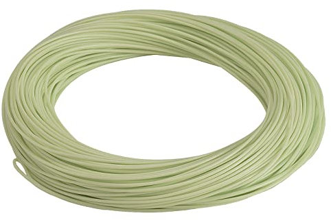 SF Weight Forward Angelschnur zum Fliegenfischen, Moosgrün, 4 W, 300 m, geschweißte Schlaufe vorne