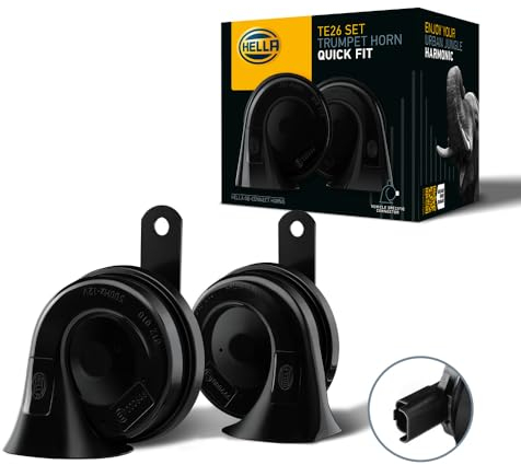 HELLA 3FH 012 010-161 Fanfare - 12V - 118dB(A) - Frequenzbereich: 400/500Hz