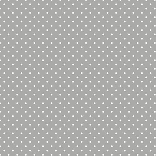 20 Servietten Muster Kleine weiße Punkte auf grau als Tischdeko. Papierservietten mit Motiv. Auch für Decoupage und Serviettentechnik 33x33cm