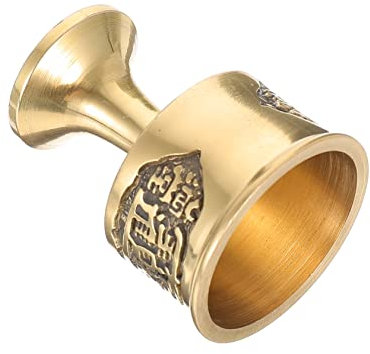 Ciieeo Copa De Ofrenda De Cobre Taza De Agua De Buda Taza De Buda Para Suministro De Templo Accesorio De Ofrenda Para Cáliz Religioso