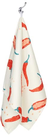 Dock & Bay Tea Towels - Quick-Drying Dish Towels in Thick Waffle Fabric - Medium Size 75x45cm, 29x17 - Hot Stuff