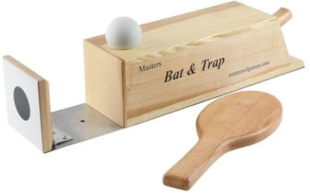 Full Size League standard Ash Bat and Trap Starter set (Bat, Trap, 2 balls)