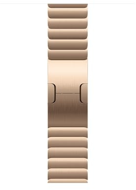 Apple Watch Band - Länkarmband - 42 mm - guld - En storlek (passar de flesta)