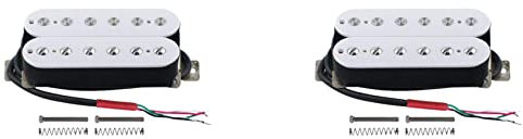 SAROAD 2X Elektor Gitarren Doppel Spule Ton Abnehmer Brücke Alnico V Ton Abnehmer