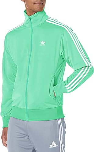 adidas Originals Mens Adicolor Classics Firebird Track Jacket, Green, Small