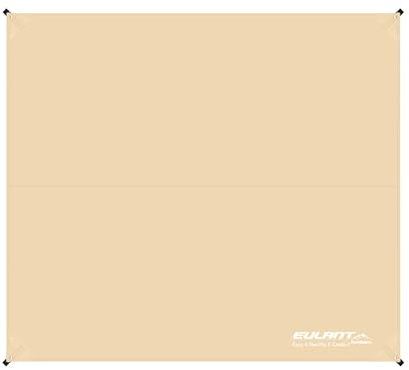 EULANT wasserdichte Zeltunterlage Dach Verdunkelungszelte, Zeltplanen für Camping Picknick Sandstrand Hängematte, 2.3x2.6m