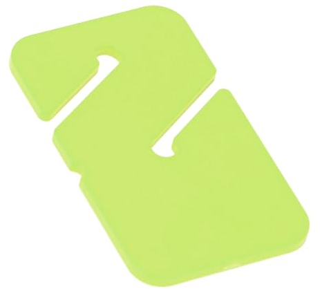 Sicherheits-Tauchlinienmarker, Tragbarer ABS-Tauchlinienmarker, Kompakt für Tauchausrüstung (Leuchtendes Grün)