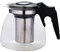 CHICAMPERA Tetera de 950Ml con Jarra de Agua de Vidrio Resistente Mango Antideslizante Hervidor para Infusiones para y Café Accesorio de Cocina