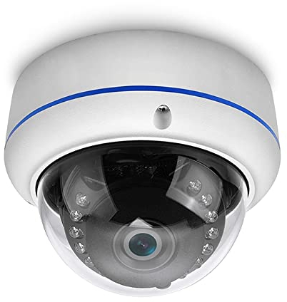 Caméra de sécurité à dôme à Angle Large 5 MP 4 MP 4 MP 180 degrés HD-TVI/CVI/AHD/960H analogique 4 en 1 HD Surveillance CCTV 1,7 mm Fisheye Objectif extérieur/intérieur IR Vision Cam