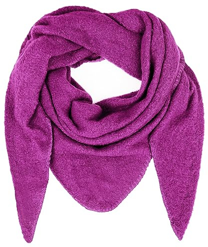 Glamexx24 Damenschal Dreieckstuch Damen Halstuch warmer Strickschal Kuscheliger Winterschal in viele Farben Weicher angenehm zu tragen