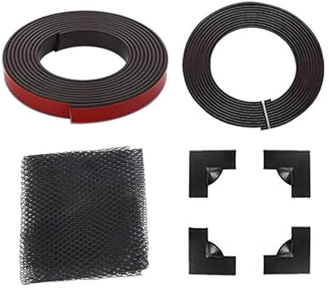 Namvo Magnetische Anti-Sprung-Netzabdeckung für Aquarien, 7,8 Zoll DIY-Maschensieb, Fischernetz, Aquarium-Sieb, obere Abdeckung, Anti-Sprung-Netzabdeckung verhindert, DASS Fische und Reptilien he