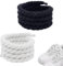 IKOPFLN 2 Par Cordones Zapatillas Gruesos Para Air Force 1, Rope Laces, Cordones Gordos (8mm,150cm), Cordones Cuerda Chunky Retorcidos Algodon Anchos Redondos Para Cordones de Bricolaje