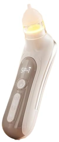 Aspirador Nasal Eléctrico para Bebés, Succionador Nasal Automático Seguro para Niños Pequeños, Práctico Dispositivo de Limpieza Nasal para Bebés.